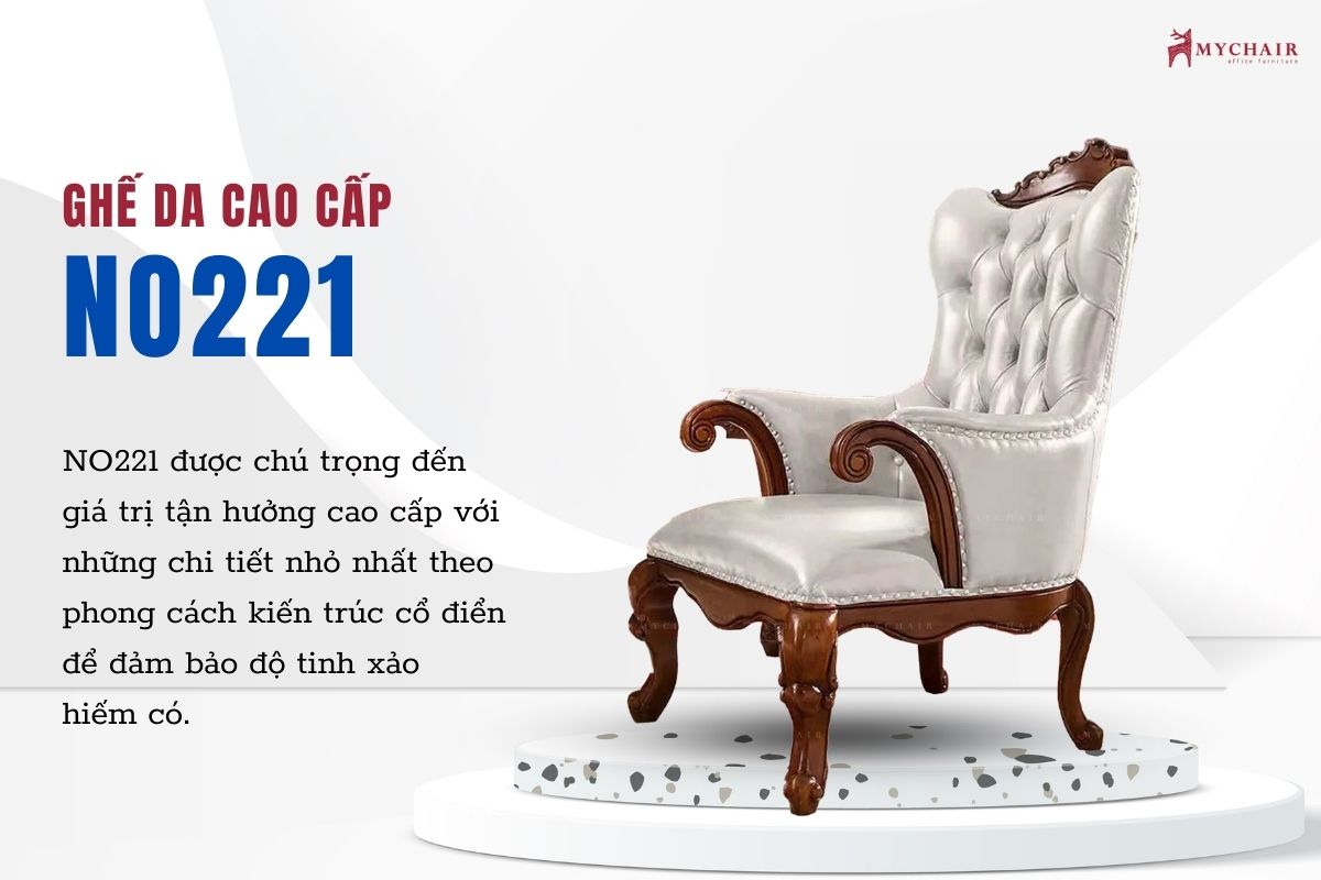 Ghế da NO221 cho chủ tịch
