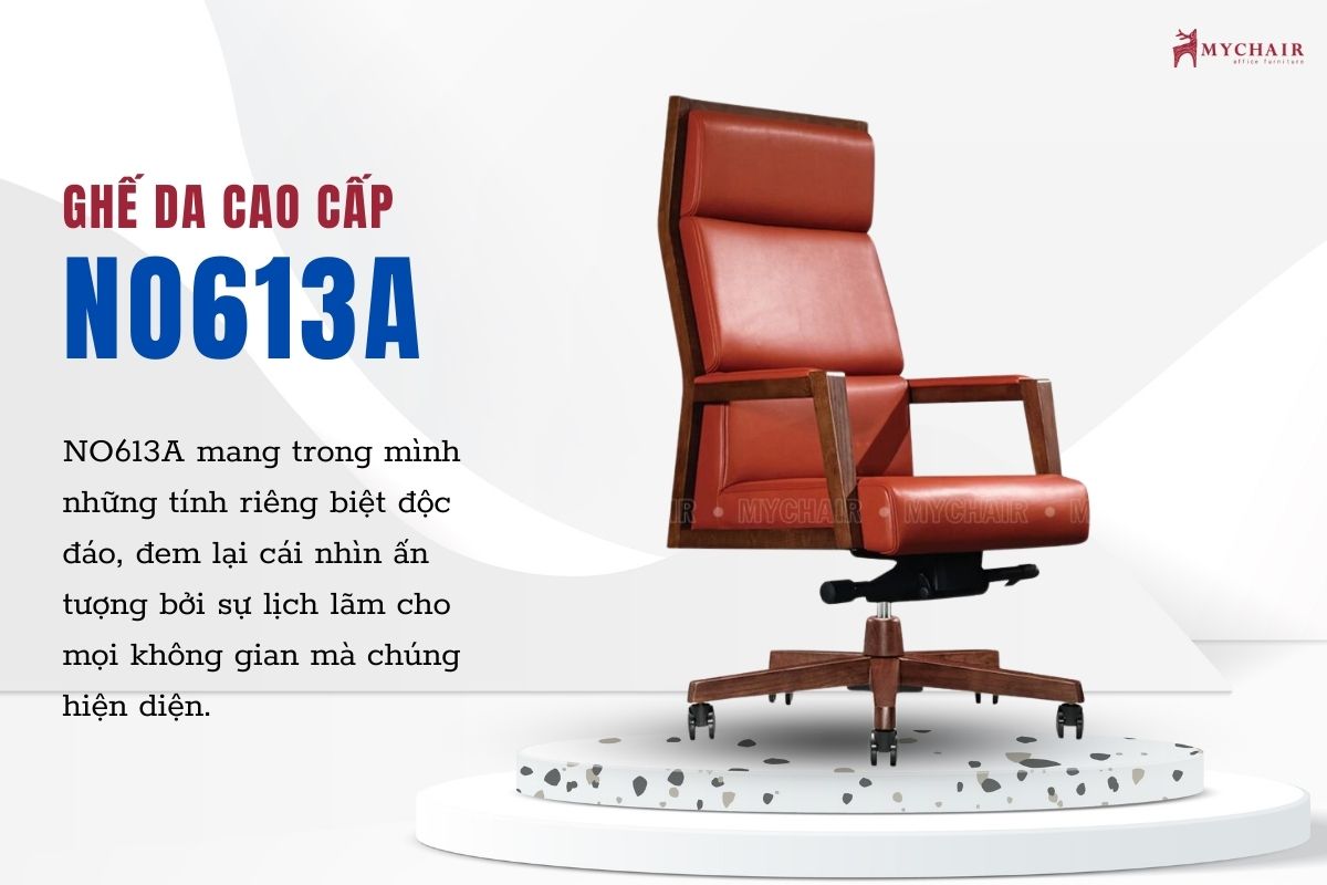 Ghế da NO613A cho chủ tịch