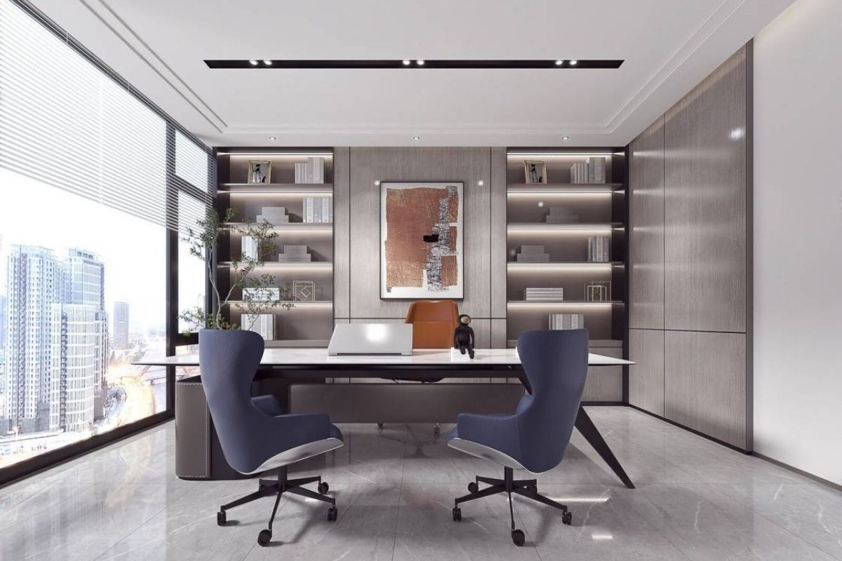 Phòng giám đốc Minimalism hạn chế quá nhiều đồ trang trí