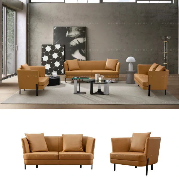 Bộ Sofa Da Cao Cấp Nhập Khẩu MyChair SF44
