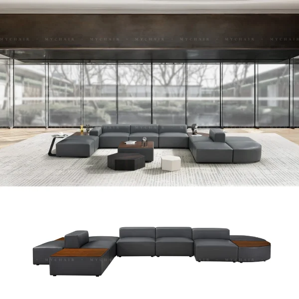 Bộ Sofa Da Cao Cấp Nhập Khẩu MyChair SF48