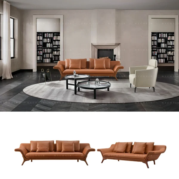 Bộ Sofa Da Cao Cấp Nhập Khẩu MyChair SF49