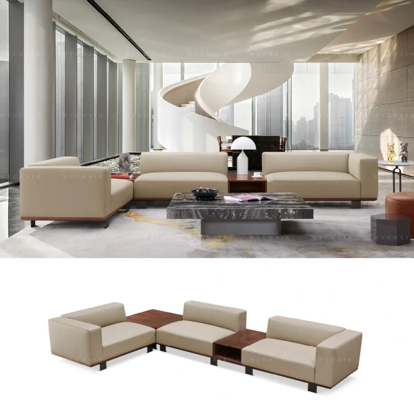 Bộ Sofa Da Cao Cấp Nhập Khẩu MyChair SF62