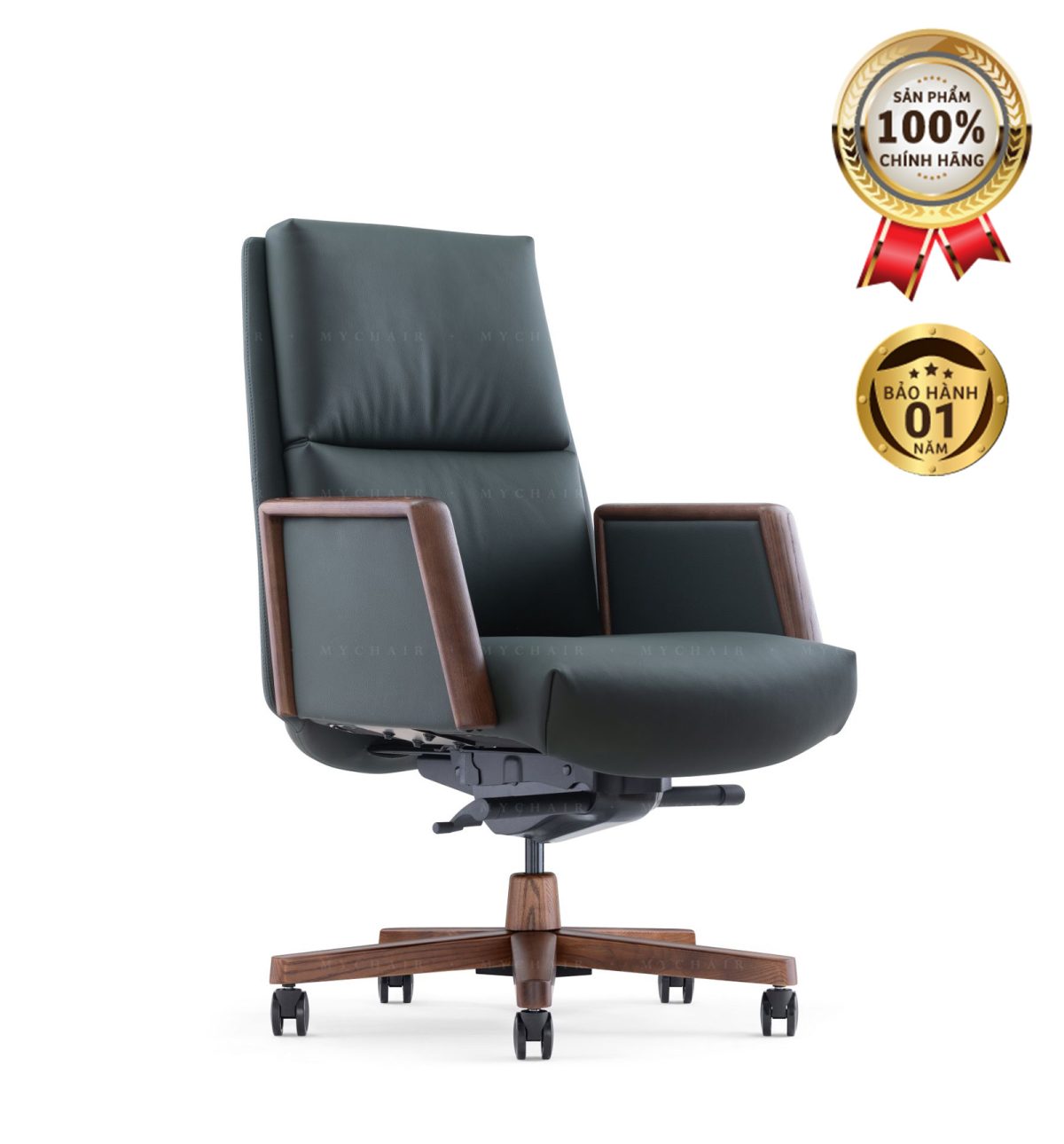 Ghế Giám Đốc Cao Cấp Lưng Trung MyChair NO427-1B