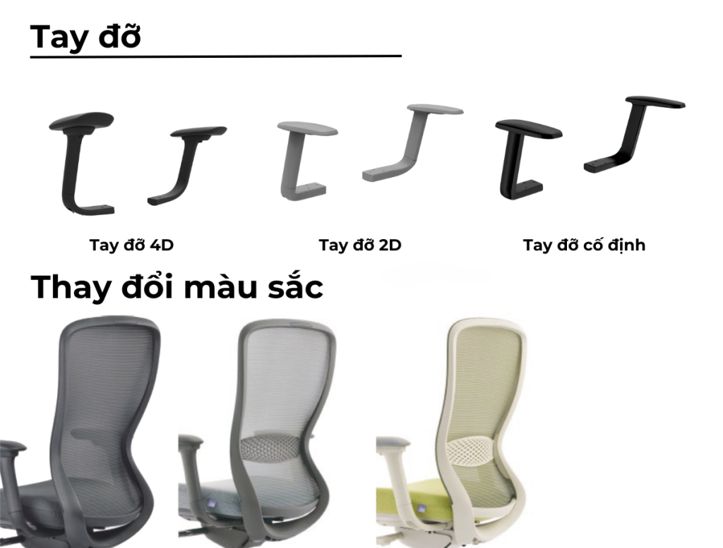 Ghế Xoay Văn Phòng Cao Cấp MyChair VXSDA Ghế Xoay Văn Phòng Cao Cấp MyChair VXSDA