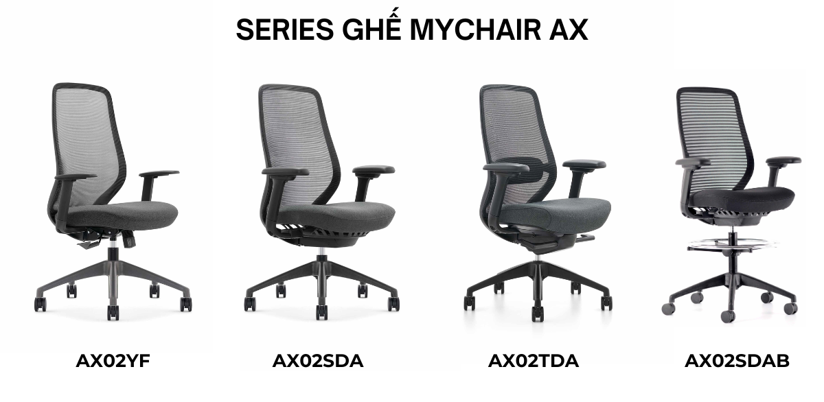 Ghế Lưới Văn Phòng MyChair AXTDA Cao Cấp