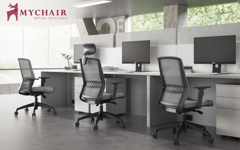 Ghế MyChair FM126BW-1 thiết kế phù hợp cho văn phòng