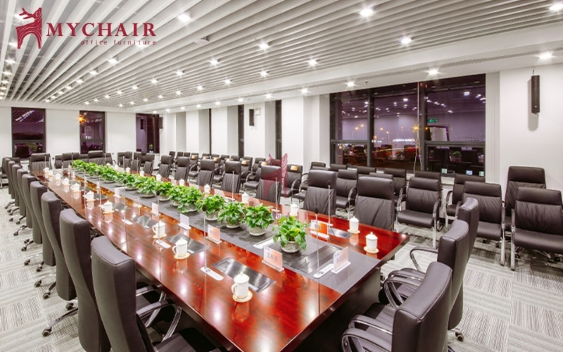 Ghế văn phòng bọc da cho phòng họp trình ký