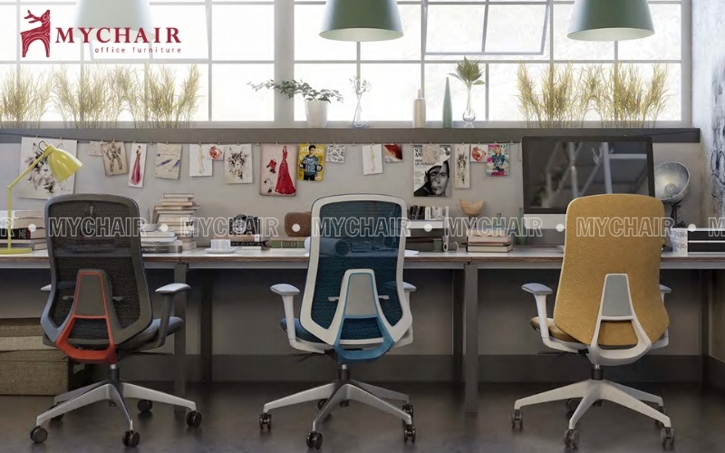 Ghế lưới chân xoay MyChair đa dạng mẫu mã Ghế xoay lưới văn phòng giá rẻ nhiều mẫu đẹp tại MyChair