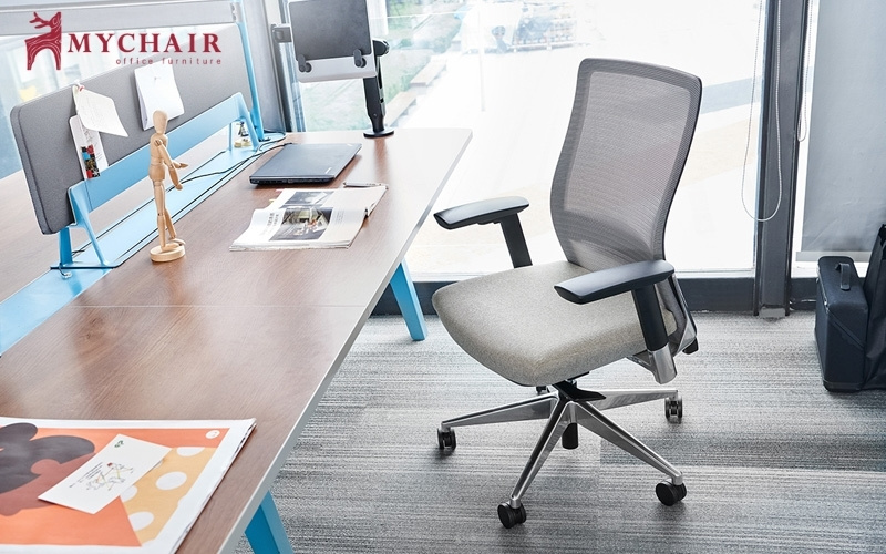 Ghế lưới xoay MyChair chống bám bụi và bám bẩn hiệu quả Ghế lưới văn phòng lưng cao thực hiện bảo dưỡng vệ sinh dễ