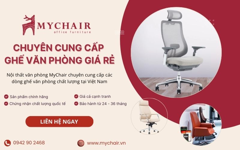 MyChair chuyên cung cấp ghế làm việc văn phòng giá tốt