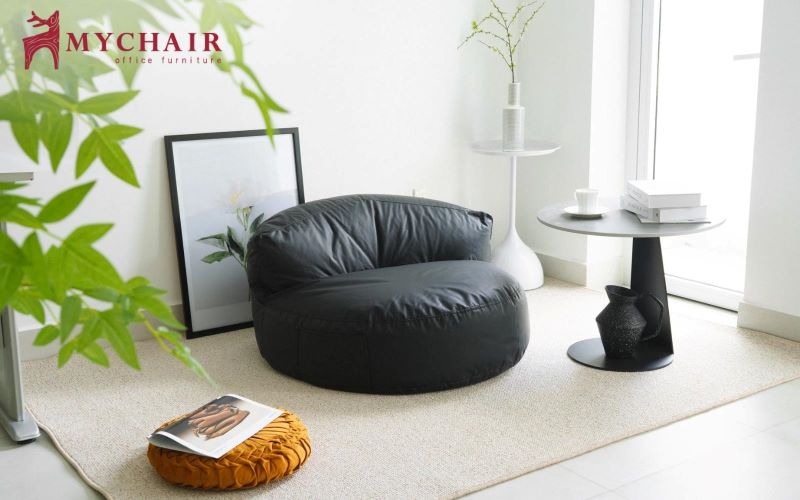 Ghế sofa lười có đôn ngồi êm ái thoải mái