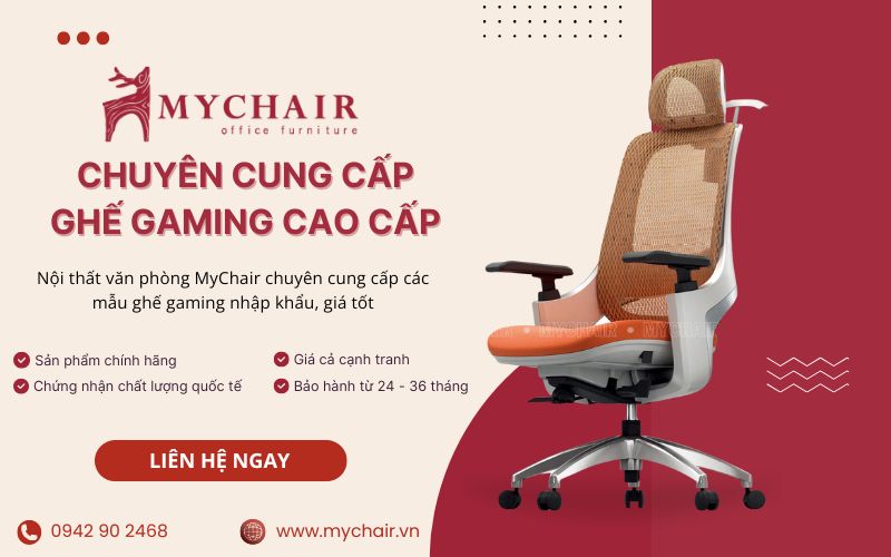 MyChair chuyên cung cấp ghế ngồi chơi game giá rẻ, uy tín