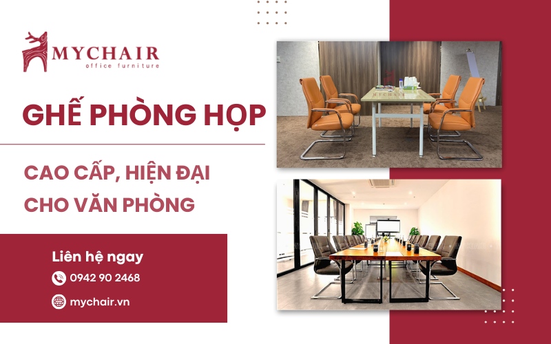 MyChair chuyên cung cấp ghế phòng họp giá tốt, chất lượng bền lâu