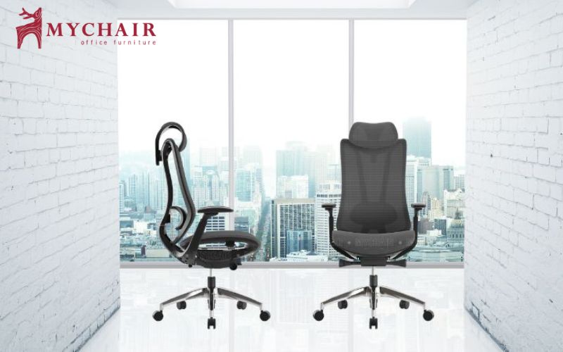 ghế xoay nỉ MyChair FM202AB