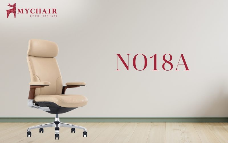 Ghế giám đốc màu kem MyChair NO18A