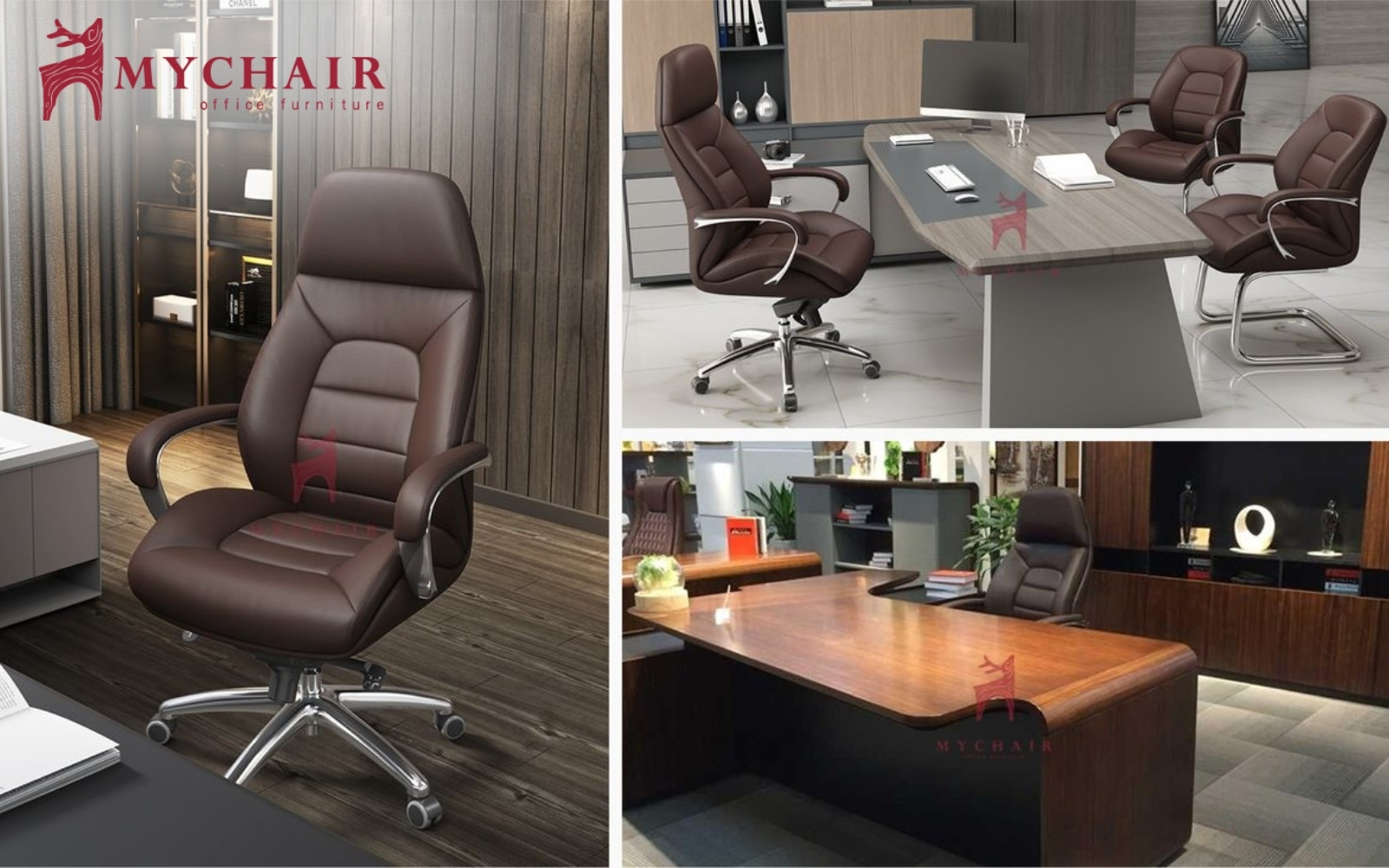 Ghế da văn phòng MyChair MO101A