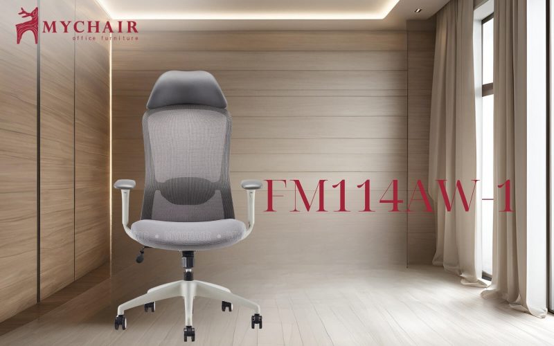 FM114AW-1 với thiết kế đẹp, hỗ trợ ngồi đúng tư thế