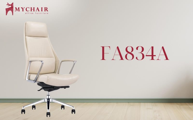 Giá ghế ngồi máy tính MyChair FA834A màu kem khá phù hợp