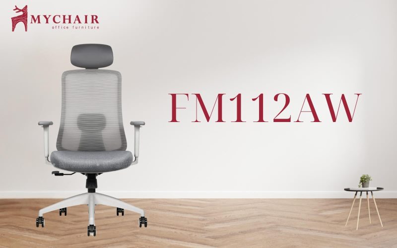 MyChair FM112AW bằng nỉ thoáng mát phù hợp cho văn phòng
