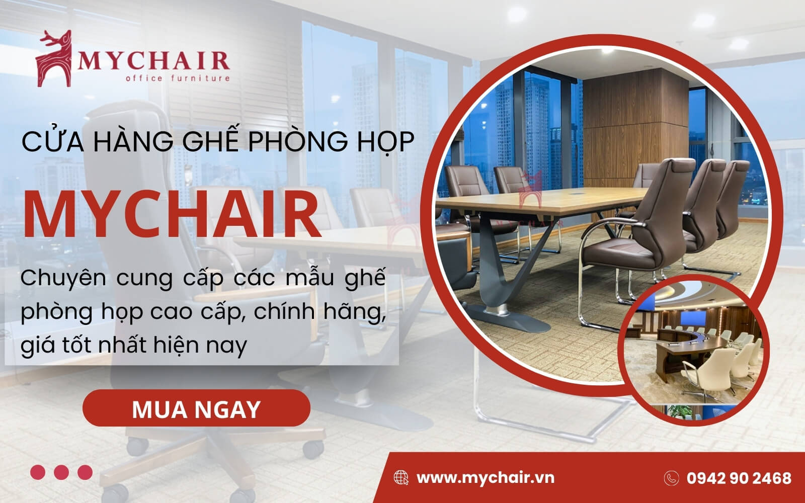 MyChair - Đơn vị chuyên nhập khẩu ghế phòng họp cao cấp, uy tín