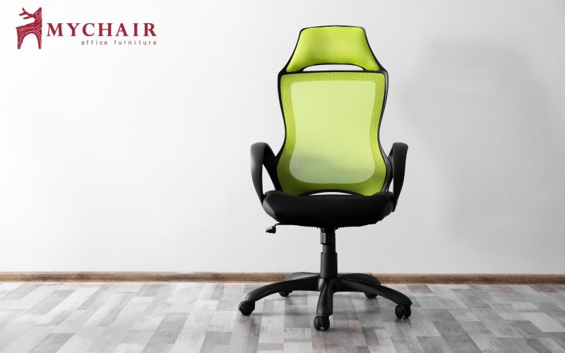 Ghế văn phòng thiết kế chân có bánh xe tiện lợi