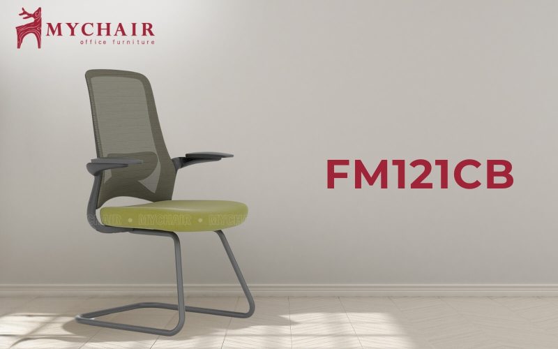 Ghế chân quỳ màu xanh lá FM121CB chống gù hiệu quả