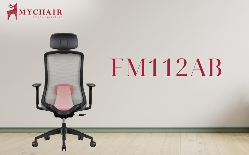Ghế thái công học FM112AB màu đen hồng dưới 5 triệu hợp lý