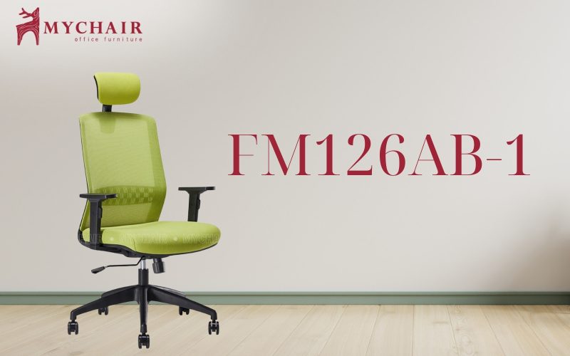 MyChair FM126AB-1 chuẩn công thái học màu xanh đẹp mắt