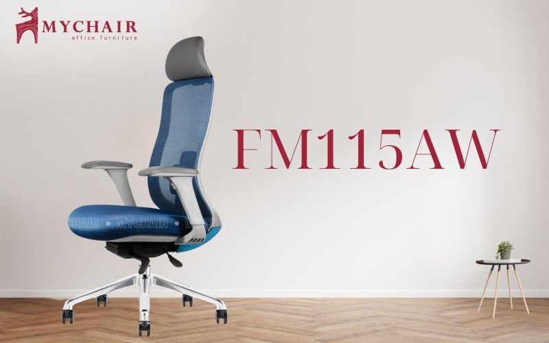 ghế gaming màu xanh MyChair FM115AW