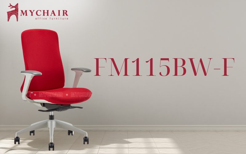 ghế lưới màu đỏ MyChair FM115BW-F