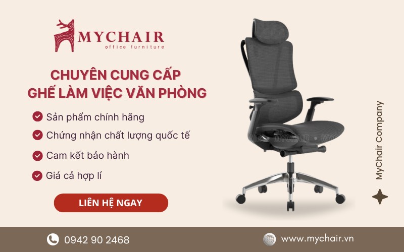 MyChair - Cửa hàng chuyên bán các dòng ghế làm việc thông minh thoải mái cho dân văn phòng