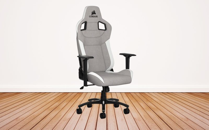 Ghế game màu trắng cao cấp Corsair T3