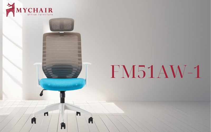 Ghế văn phòng điều chỉnh độ cao FM51AW-1 lưới thoáng khí