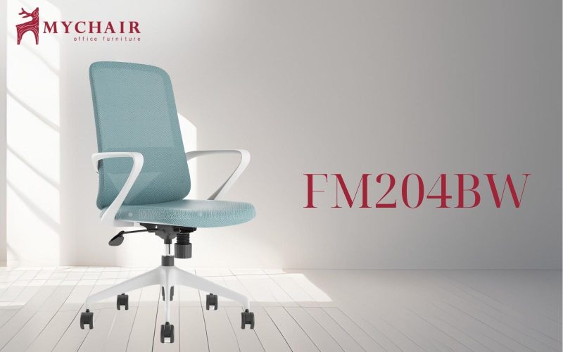 Ghế MyChair FM204BW lưới nỉ dễ điều chỉnh độ cao