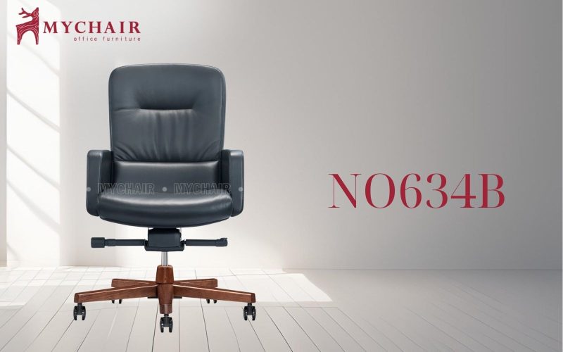 Ghế MyChair NO634B điều chỉnh độ cao khi ngồi cho giám đốc