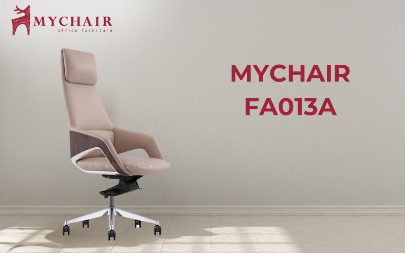 Ghế xoay chân inox bọc da MyChair FA013A giá hấp dẫn