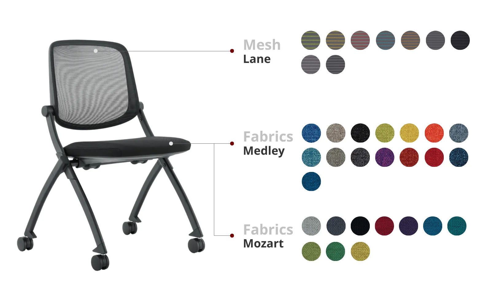 Ghế Training Liền Bàn KTNFM MyChair Ghế Training Liền Bàn KTNFM MyChair