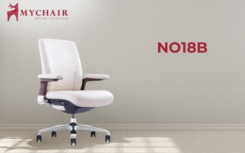 Ghế xoay lưng trung MyChair NO18B màu đẹp