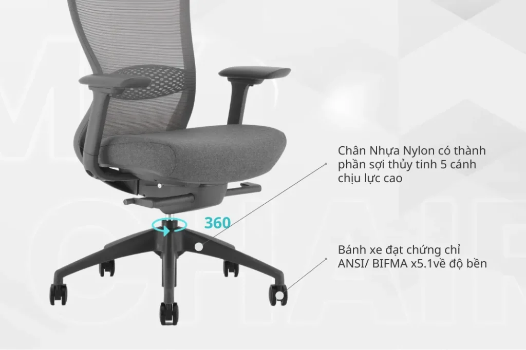 Ghế Công Thái Học Văn Phòng VXYF Ghế Công Thái Học Văn Phòng VXYF