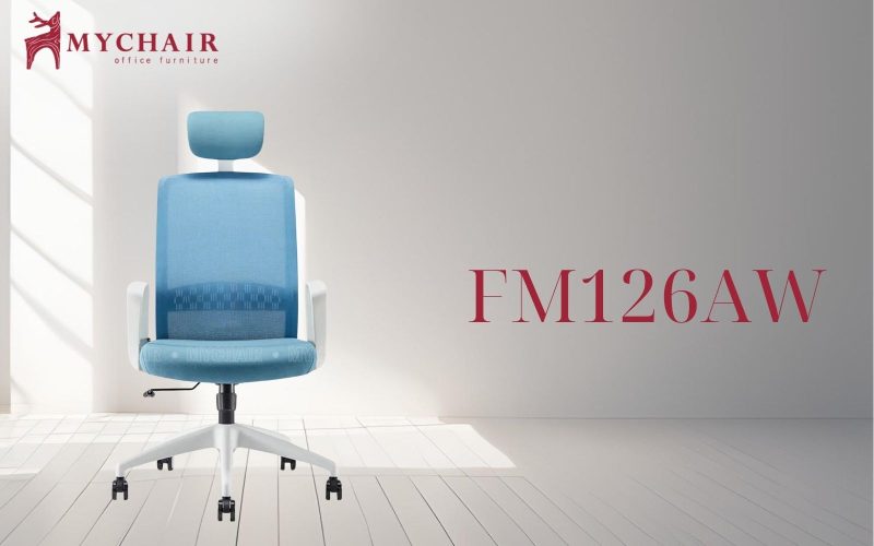Cấu trúc khung ghế MyChair FM126AW có khả năng chịu lực cực tốt ghe-luoi-lam-viec-mychair-fm126aw