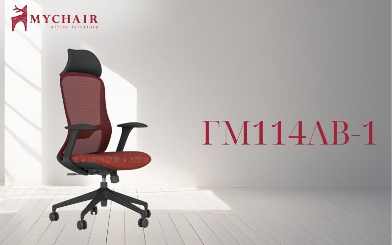 Ghế MyChair FM114AB-1 giúp hỗ trợ điều trị tốt cho người thoát vị đĩa đệm ghe-tua-co-chuan-cong-thai-hoc-mychair-fm114ab-1