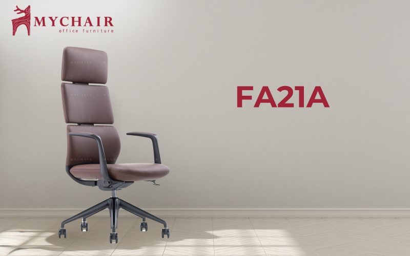 Ghế da lưng cao My Chair FA21A độ bền tốt, ngả lưng êm ái