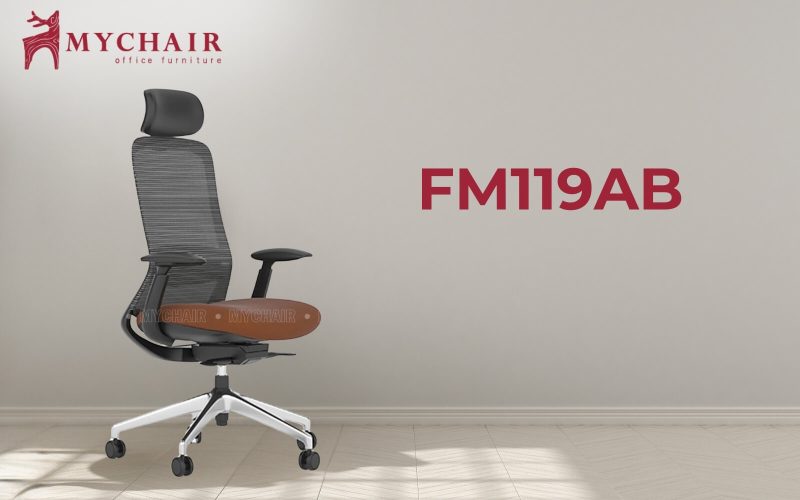 MyChair FM119AB ghế xoay lưới chính hãng, hiện đại