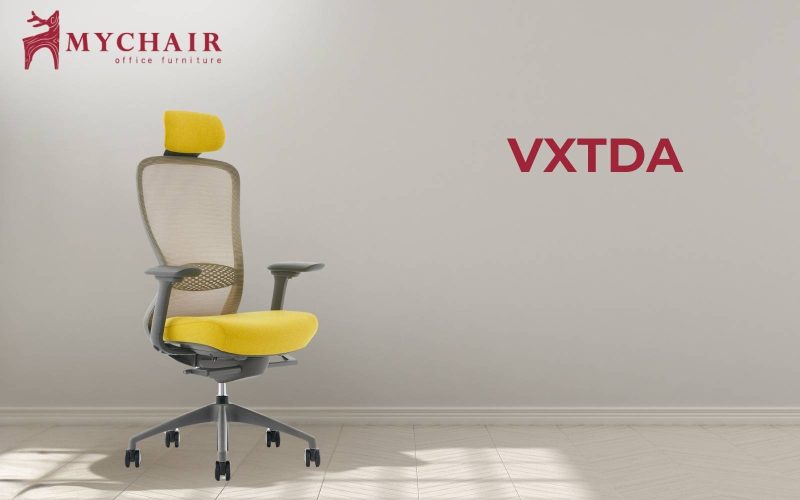 MyChair VXTDA – Mẫu ghế xoay lưới có tựa đầu chống mỏi cổ hiệu quả MyChair VXTDA – Mẫu ghế ghế xoay lưới tựa đầu giảm mỏi vai gáy hiệu quả