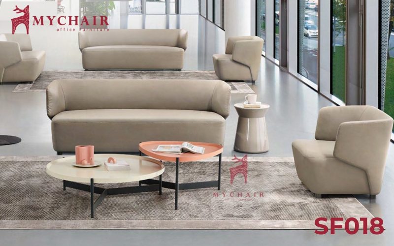 Mẫu sofa da cao cấp văn phòng giám đốc MyChair SF018 Mẫu sofa da cao cấp văn phòng giám đốc MyChair SF018