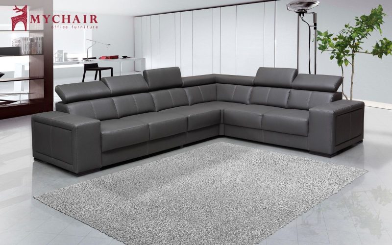 Chọn ghế sofa màu ghi dựa theo kiểu dáng