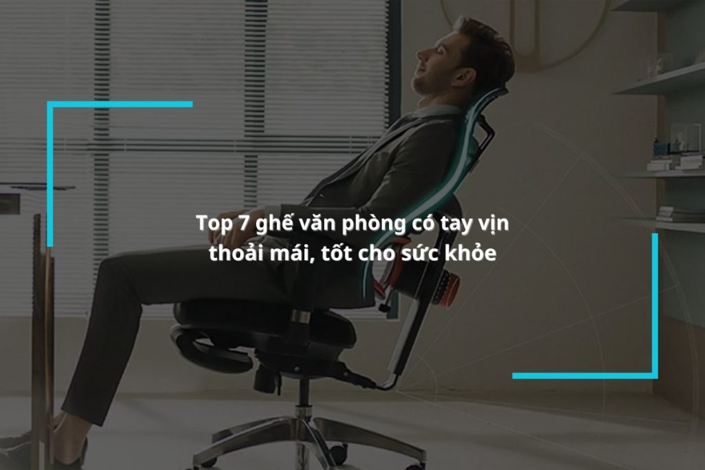 Tại sao nên sử dụng ghế văn phòng có tay vịn