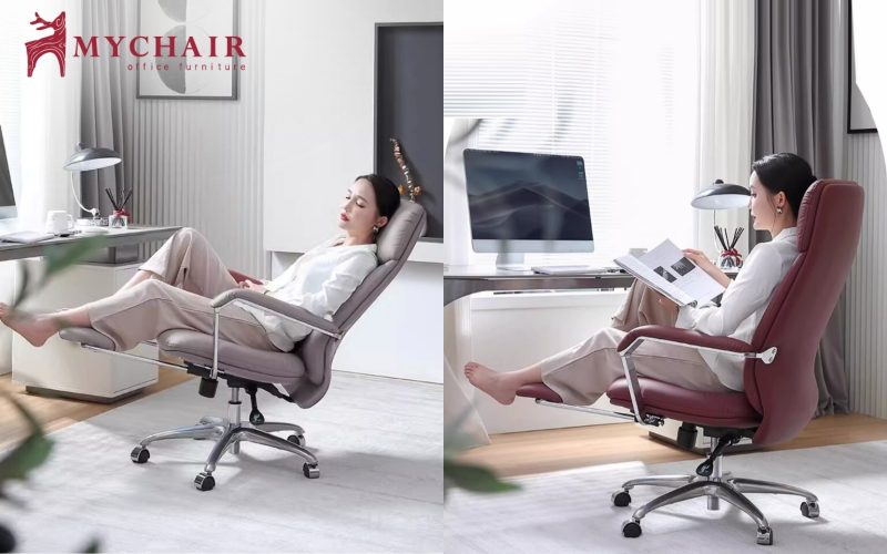 Biết cách ngả ghế giám đốc giúp bạn thay đổi tư thế ngồi linh hoạt Đa dạng cách ngả ghế giám đốc với nhiều tư thế ngồi