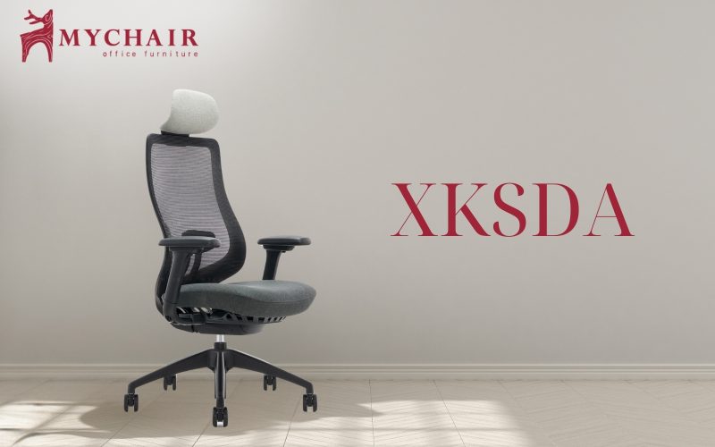 Ghế công thái học lưng cao có tựa đầu điều chỉnh linh hoạt MyChair XKSDA Ghế MyChair XKSDA công thái học